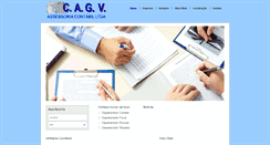 Desktop Screenshot of cagv.com.br
